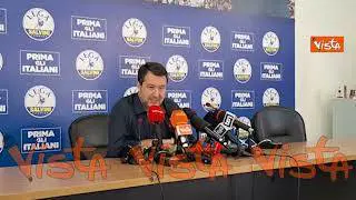 Salvini: "Governo ne esce rafforzato, complimenti a Meloni e Tajani"