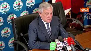 Tajani: Nostro obiettivo è il 20% alle prossime elezioni politiche