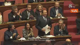 Un anno fa moriva Berlusconi, ecco il suo ritorno al senato e il bentornato di La Russa nel 2022