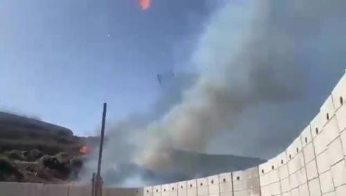 Le Idf usano un trabucco per lanciare proiettili incendiari in Libano