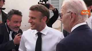 Ecco il coro di "Happy birthday" dei leader del G7 per il compleanno del cancelliere tedesco Scholz