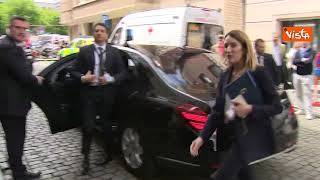 Metsola a Bruxelles: "Attendo con ansia esito positivo delle riunioni informali"