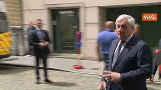 L'arrivo di Tajani a Bruxelles, riunione del Ppe prima del Consiglio Europeo