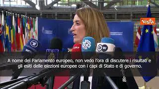 Metsola: "Forze europeiste possono continuare a collaborare"