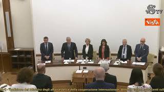 Tajani in audizione al Senato ricorda il Generale Graziano