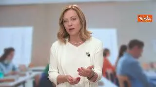 Maturità 2024, il messaggio della premier Meloni: "Voi studenti siete il futuro dell'Italia"