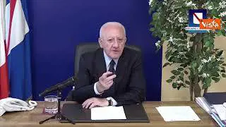 Autonomia, De Luca: "Importante presa di posizione da Occhiuto e Bardi"