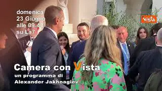 'Un contributo positivo in tempi difficili' su Camera con Vista su La7 di Alexander jakhnagiev
