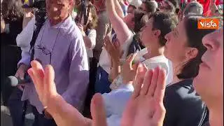 Manifestazione contro caporalato, Fratoianni e Schlein applaudono intervento Anpi