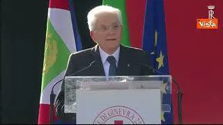 Mattarella ai 160 anni della Croce Rossa: "Il volontariato è un orgoglio del nostro Paese"