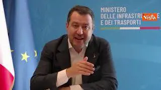 Salvini: "Pronto 1 miliardo per piano idrico nazionale, conto di dare via libera entro giugno"