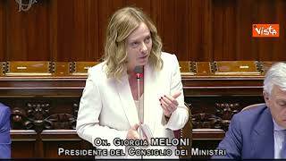 Meloni: "In Ue schiero Italia dove sta interesse nazionale, non dove vuole il Pd"