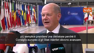 Scholz: "Meloni? Nomine le decidono i 27 Paesi, ma su base maggioranza"
