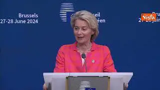 Consiglio Ue, von der Leyen: "Grata ai leader per avermi scelta"