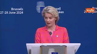 Meloni astenuta, von der Leyen: "Per me molto importante lavorare con l'Italia"
