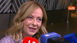 Meloni: "In Ue mi rispettano perché non ho doppia faccia"