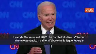 Usa 2024, Biden: "Ripristinerò la legge sull'aborto"
