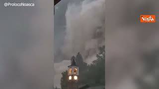 Le immagini del maltempo a Noasca e a Cogne, centinaia gli evacuati