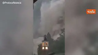 Le immagini del maltempo a Noasca e a Cogne, centinaia gli evacuati