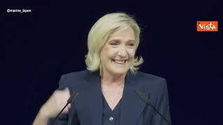 Le Pen (RN): "Votateci, nessun francese perderà i diritti ma ne acquisterà di nuovi"
