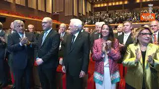 Mattarella all'Assemblea Nazionale di Ania nell'80esimo anniversario dell'Associazione