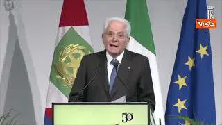 Mattarella: "Democrazia non è solo voto urne, ma visione bene comune"