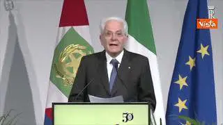 Mattarella: "Unione europea architrave di pace e libertà"