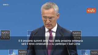 Stoltenberg: “Siamo preoccupati da aiuto militare russo a Nord Corea”