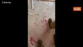 Raid russo su Kiev, colpito anche un ospedale pediatrico