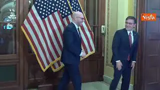 Fontana a Washington, il Presidente della Camera incontra lo Speaker Johnson prima del vertice Nato