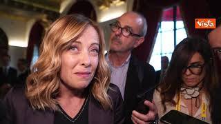 Meloni al vertice Nato: "Su 2% Pil manterremo impegni con tempi e nostre possibilità"