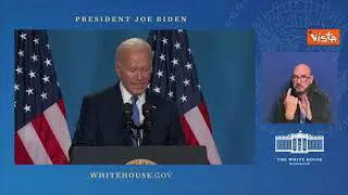 Biden si confonde e chiama Kamala Harris "vicepresidente Trump" al vertice Nato