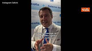 Salvini inaugura l'aeroporto di Salerno: "Alla faccia di chi non vuole nessuna opera pubblica"