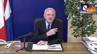 Autonomia, De Luca: "Non dobbiamo appassionarci al referendum"