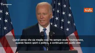Biden: “Io ho dei limiti? Trump va in giro in golf cart”