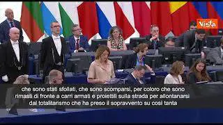 Metsola: "Voglio un'Europa di cui Falcone e Borsellino sarebbero orgogliosi"