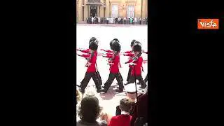 Re Carlo III a Westminster per l'apertura del nuovo Parlamento