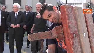 Mattarella visita l'Arsenale della Speranza del Sermig a San Paolo del Brasile