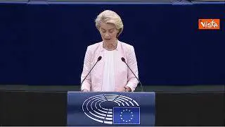 Von der Leyen: "Lavorare per porre fine a violenza su donne"