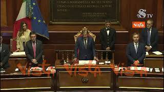 La Russa ricorda Publio Fiori, l’applauso dell’Aula del Senato,