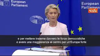 Von der Leyen rieletta: Meloni? Risultato voto mostra che nostro è approccio giusto