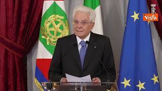 Mattarella: "Da attentato a Trump a Fico, condannare violenza in politica"