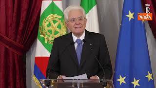 Mattarella: "Guerra non piace a nessuno, ma ricordiamo invasione Hitler in Cecoslovacchia"