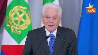 Mattarella ironizza: "Spero si possa ancora dire 'sindaca'"