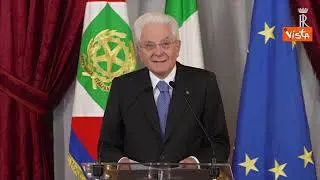 Mattarella: "Aggressioni e intimidazioni atti eversivi contro Repubblica"
