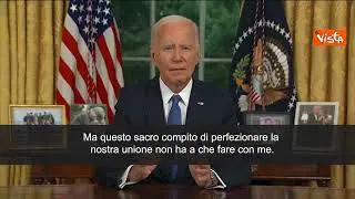 Biden: "Difesa nostra democrazia più importante di qualsiasi titolo"
