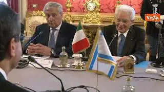 Mattarella riceve Presidente Israele Herzog: "Lavorare a due Stati e liberazione ostaggi"