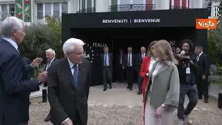 Mattarella inaugura Casa Italia, è la sede degli Azzurri alle Olimpiadi di Parigi