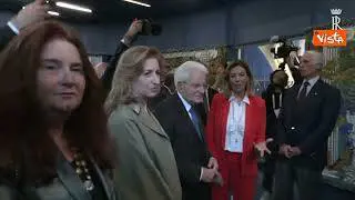 Parigi 2024, Mattarella e figlia Laura tagliano nastro di Casa Italia, sede olimpica azzurra