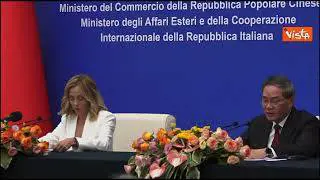 Il premier cinese Li Qiang a Meloni: "Nuovo capitolo in nostre relazioni"
